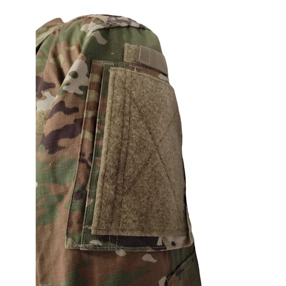 Army OCP Camo Shirt Jacket Medium Regular Insect Shield Combat Uniform Tactical - Picture 5 of 9